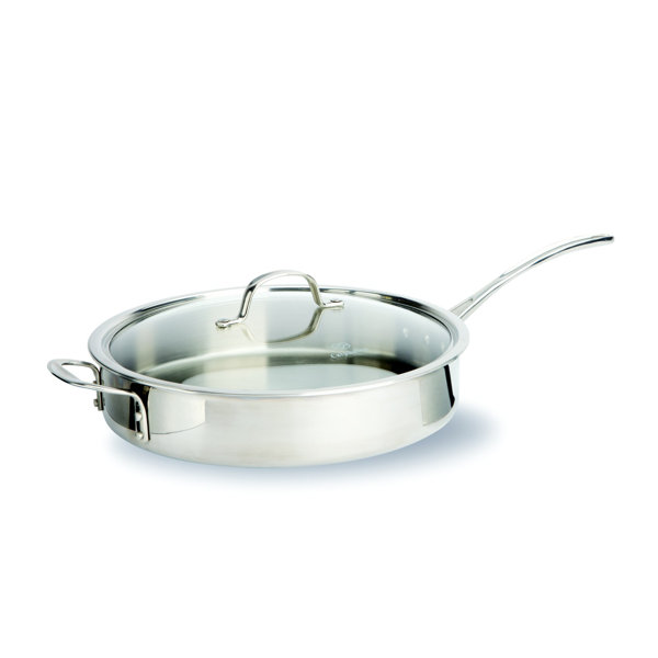 Calphalon TriPly Stainless Steel Saute Pan & Reviews Wayfair
